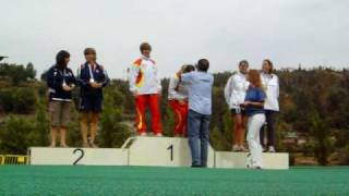 preview picture of video 'Ana González y Blanca Arroyo, campeonas del mundo: entrega de medallas'