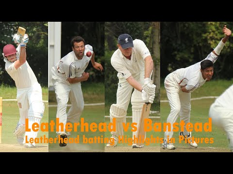 Leatherhead v Banstead - 1st XI fixture from 2014 - Freddie van den Bergh & Andrew Baker with 4 each