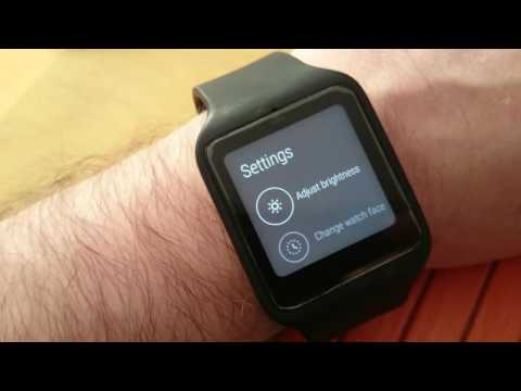 Sony SmartWatch 3 screen problem.