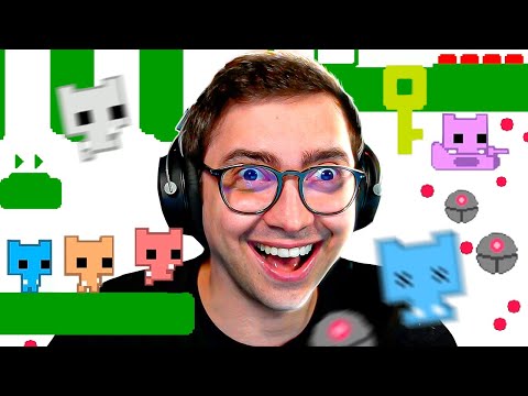 ESSE JOGO FEZ EU ODIAR MEUS AMIGOS! - PICO PARK 2 COM OS AMIGOS - Parte 1