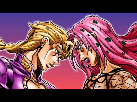 Giorno vs Diavolo [full fight] - manga with anime audio
