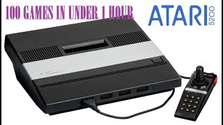 100 Atari 5200 Games In Under 1 Hour