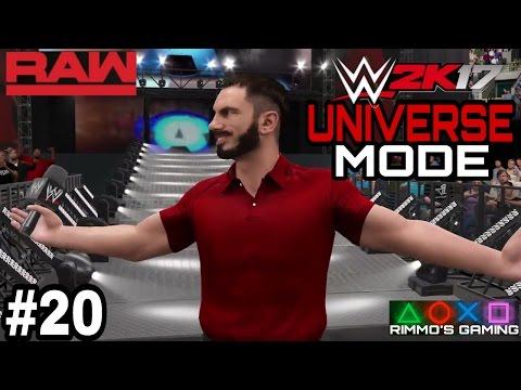WWE 2K17 UNIVERSE MODE #20 AUSTIN ARIES CHALLENGES THE GAME