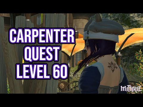 FFXIV 4.0 1090 Carpenter Quest Level 60