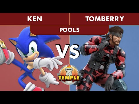 Temple: Hermès Edition POOLS - Ken (Sonic) Vs. Tomberry (Snake) SSBU Ultimate Tournament
