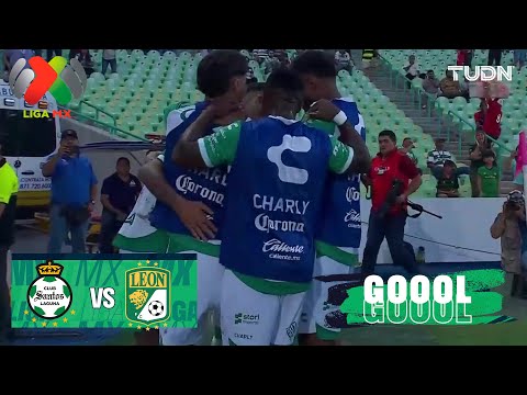 ¡DOBLETE! Amione repite la dosis | Santos 2-0 León | Liga MX - Jornada 13 Apertura 2025 | TUDN