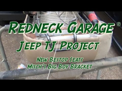 Jeep Wrangler- Bestop Trailmax II Seats and Misch BigBoy Bracket