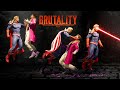 MK1 Homelander All Brutalities Fatalities Fatal Blow Ending Taunts Victory Celebrations