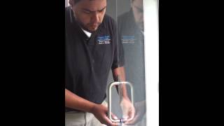 How to Replace and Install your Frameless Shower Door handle.