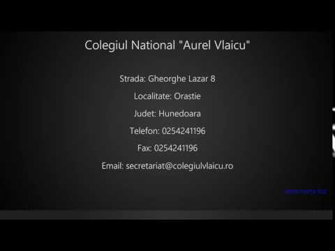 Colegiul National "Aurel Vlaicu" Orastie