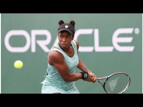 Sachia Vickery Rallies for Win Over No. 3 Garbine Muguruza at the BNP Paribas Open