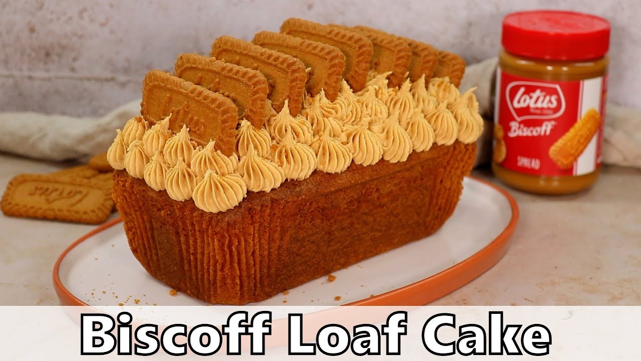 Biscoff Loaf Cake Recipe