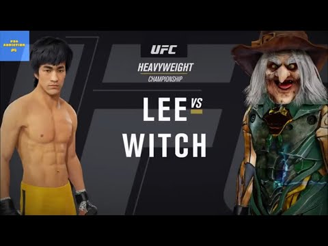 Bruce Lee vs. Cyber Witch - EA Sports UFC 4