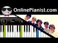 One Direction - You and I Piano Tutorial (Easy ...