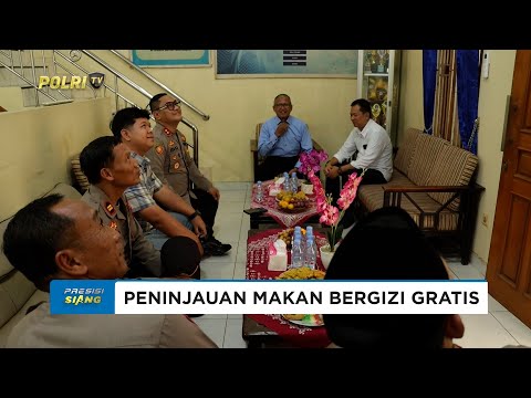 KAPOLRES KEBUMEN TINJAU PEMBAGIAN MAKAN BERGIZI DI SMK TAB