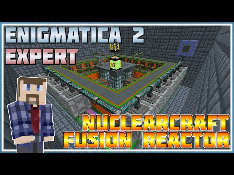Making a Nuclearcraft Fusion Reactor - Minecraft: Enigmatica 2 Expert #96