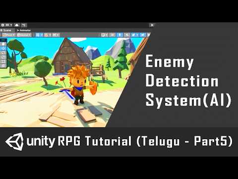 Make an RPG Game in Unity Project Setup Tutorial in Telugu Part 1