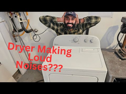 Easily Fix A Whirlpool/Maytag Dryer That Is Making Loud Noises!