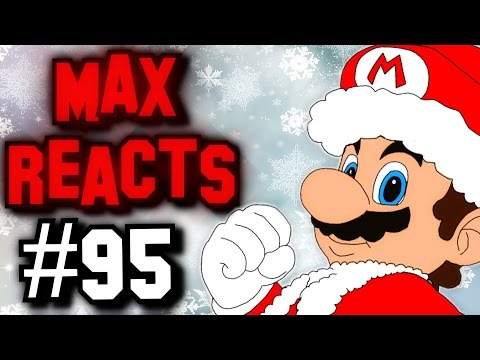 Max Reacts To - SM64 Christmas 2015 - Christmas Crazies [SMG4]