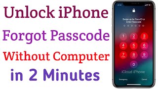 Unlock iPhone Forgot Passcode Without Computer✔How To Unlock iPhone Passcode