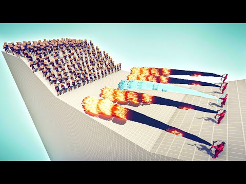 100x PIGLIN MINECRAFT vs 5x EVERY GOD - 🏹Totally Accurate Battle Simulator TABS