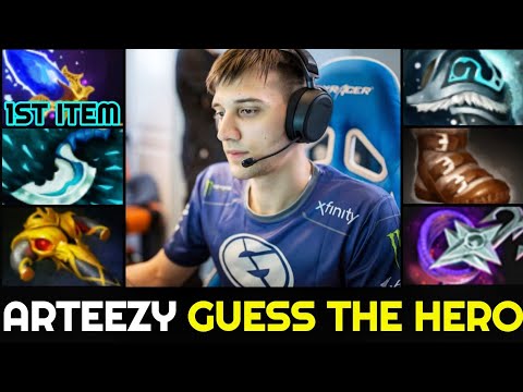 ARTEEZY MID First Item Scepter - Guess The Hero 7.27 Dota 2