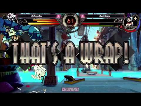 "BBR" SkullGirls 2nd Encor AT CEOTAKU 2016 - cR SonicFox vs cR dekillsage