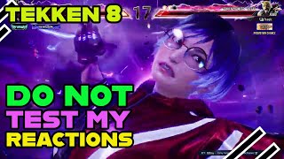 Respect my reactions in Tekken 8 feat Reina