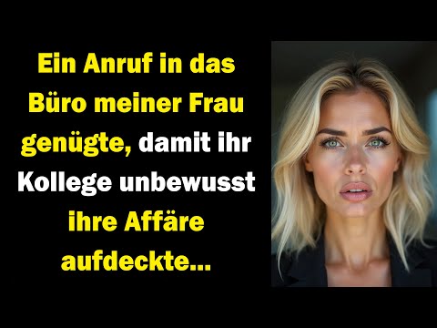 I called my wife's office – a colleague exposed her affair.