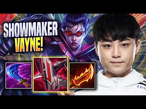SHOWMAKER DESTROYING WITH VAYNE! - DK ShowMaker Plays Vayne ADC vs Zeri! | Preseason 2023