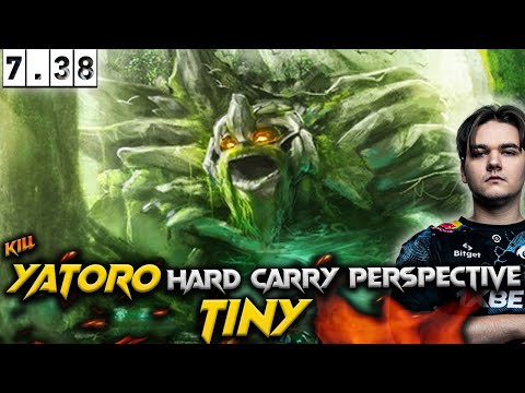 New Patch 7.38 - Crazy Yatoro Tiny Void - Dota 2 (Full Gameplay with no commentary) #yatoro