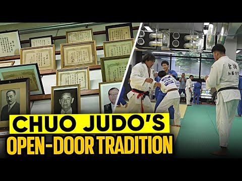 Meet The Visitor-Friendly Chuo Judo Established in 1905 | 2024 Japan Judo Tour Experience