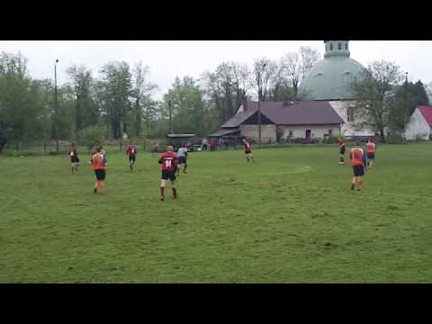 Sudety Burgrabice - LZS Racławiczki 3:3/ brutalny faul na Adiku!