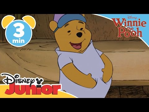 The Mini Adventures of Winnie the Pooh | Pooh's Tummy  | @disneykids