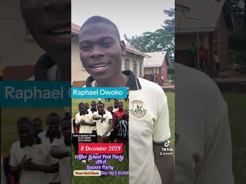 Raphael Owoko on the Leavers Party slated for 8 December 2024 at #RockClassic