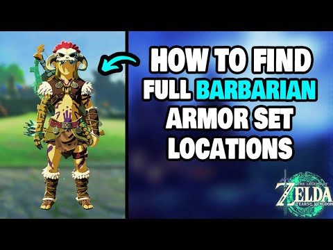 How To Find The FULL Barbarian Armor Set in Zelda Tears of the Kingdom (STEP-BY-STEP)