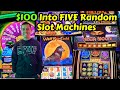 Yaamava Casino: $100 into FIVE Random Slot Machines