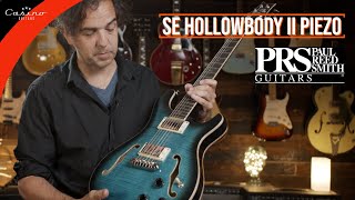 Video thumbnail for PRS SE Hollowbody II Piezo - New for 2020 by Casino Guitars