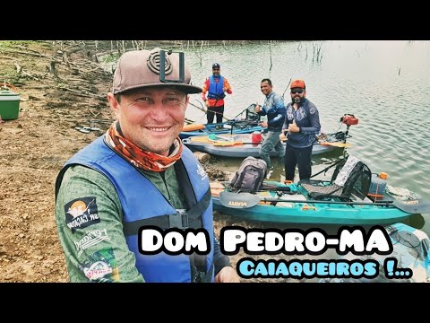 CAIAQUEIROS DE DOM PEDRO-MA. #pescariaemacao #aventura #caiaqueiro #fishing