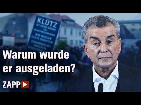 Der Fall Michel Friedman: Die Wahrheit hinter dem Skandal von Klütz | ZAPP | NDR