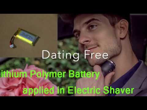 Lithium Polymer Bartery for Electric Shave