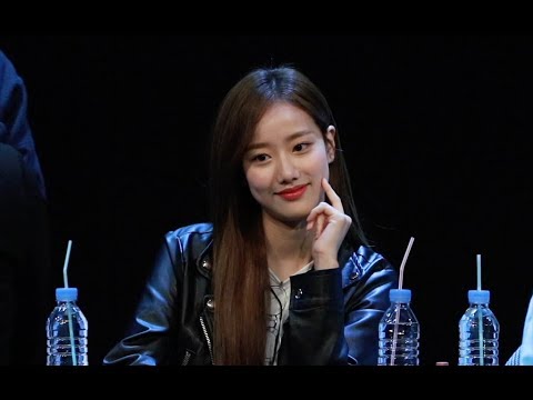 에이프릴 나은 직캠 " 팬사 오프닝 영상 " @180324 상암 팬사인회
