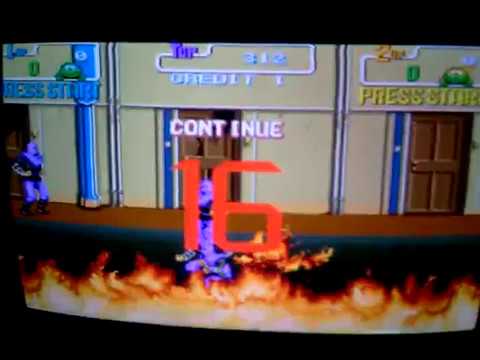 TEENAGE MUTANT RASH TURTLES KONAMI ARCADE PCB REPAIR / TESTING