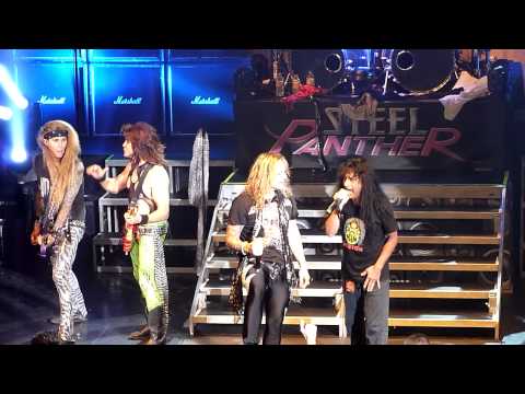 Steel Panther and Joey Belladonna (Anthrax) Don't Stop Belivin' Newcastle O2 Academy November 7 2012