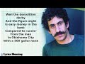 Jim Croce | Maury Muehleisen | Demo Recording - Rapid Roy (The Stock Car Boy) | Lyrics Meaning