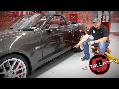 2015-2023 Mustang Classic Design Concepts Outlaw Side Skirt Installation