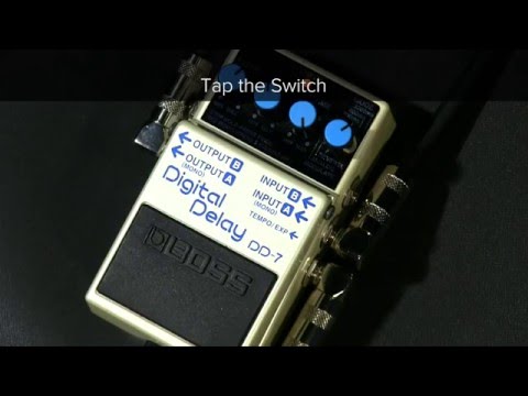 ES-5 Quick Start Chapter 8: Using the External Footswitch to Change the Delay Time