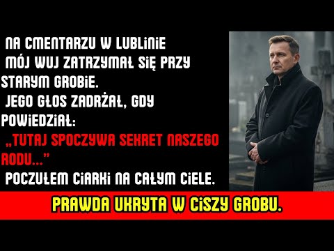 „Tu leży sekret naszej rodziny…” – wyszeptał wujek, spacerując po cmentarzu w Lublinie.