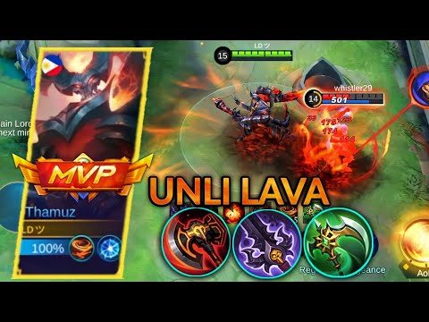 BUFFED THAMUZ IS TOTALLY BROKEN!! BUFFED THAMUZ GAMEPLAY (ADVANCE SERVER) | MLBB