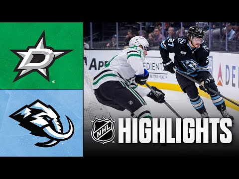 Stars vs. Mammoth | NHL Highlights | January 15, 2026